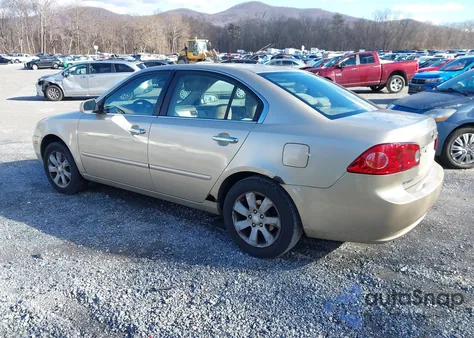 2007 Kia Optima Ex z USA, uszkodzony, nr VIN KNAGE123975101173